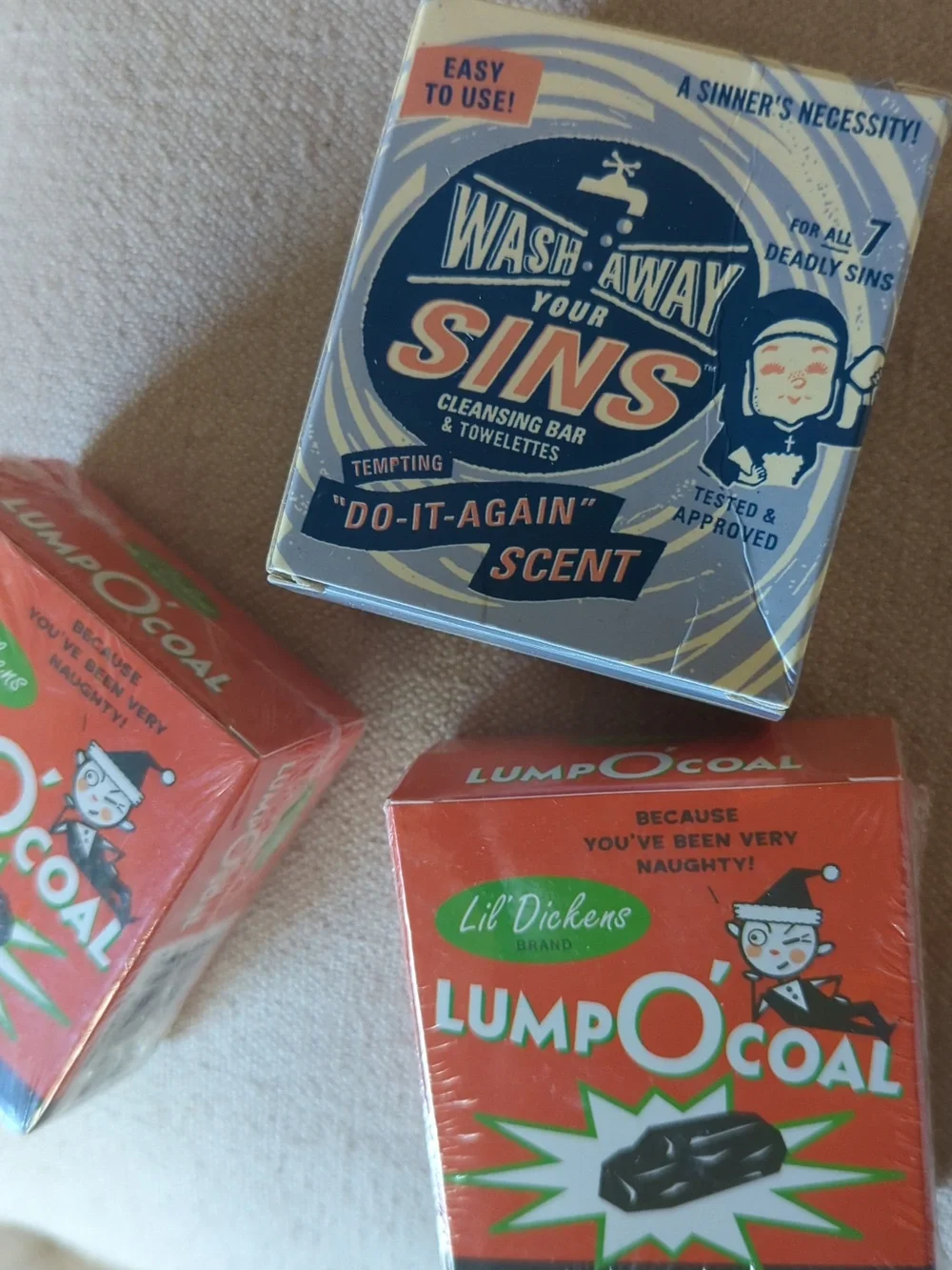 🆕 Lump O' Coal & wash Away Sins Kits